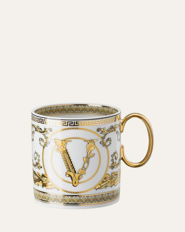 Virtus Gala White Mug With Handle